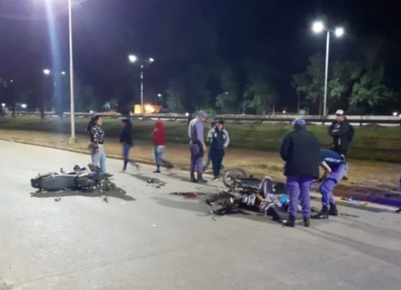 S enz Pe a un motociclista en grave estado tras colisionar con