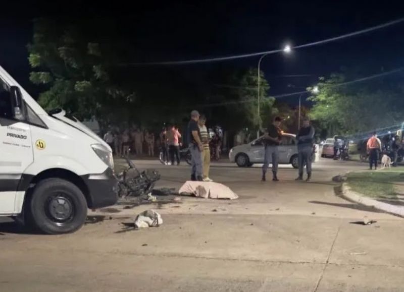 Una adolescente murió tras un siniestro vial en Sáenz Peña