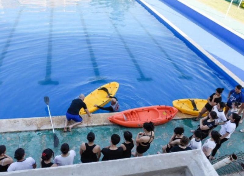 La Municipalidad de Sáenz Peña lanzó su propuesta "Inicio al Canotaje"