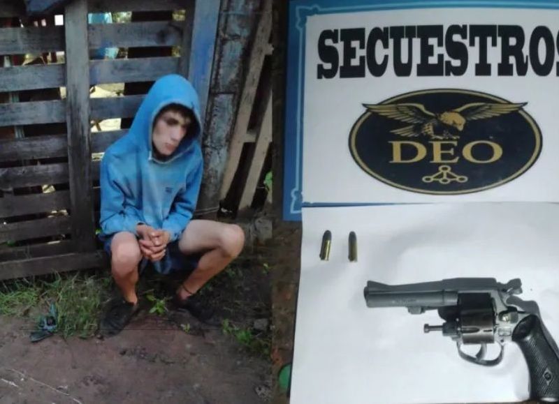 Resistencia: detuvieron a un joven de 17 años que iba armado por Villa Prosperidad