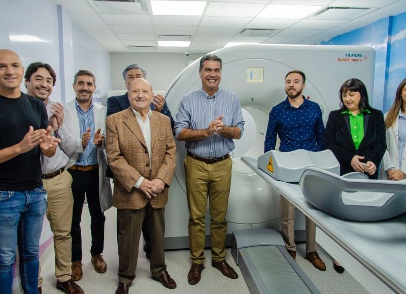 Capitanich inaugur un tom grafo de ltima tecnolog a para el