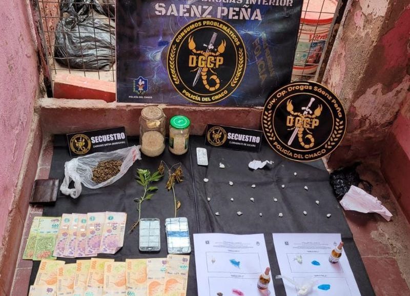 Allanaron la casa de un dealer en S enz Pe a y encontraron un