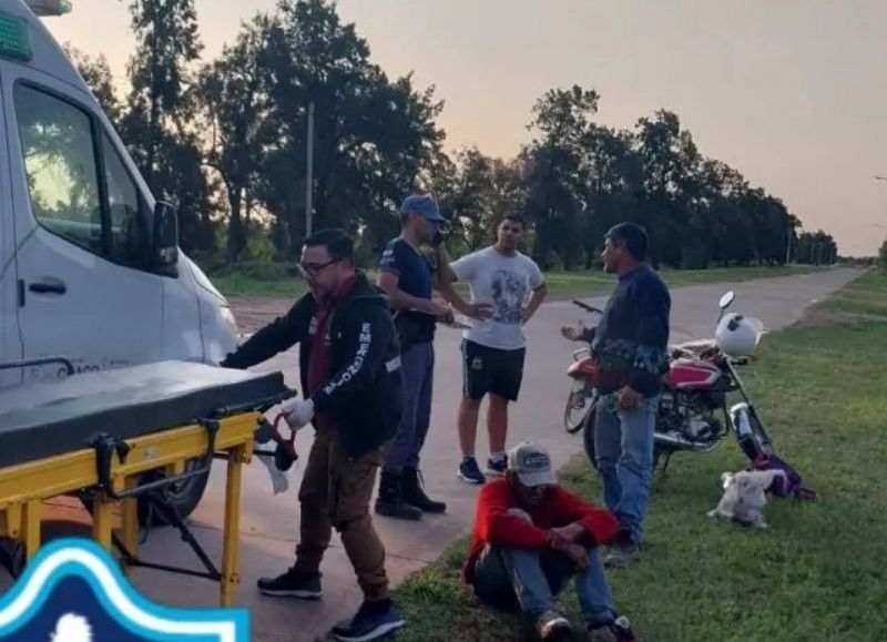 Demoraron a un adolescente "wilero" por atropellar y lesionar a un ciclista en Sáenz Peña