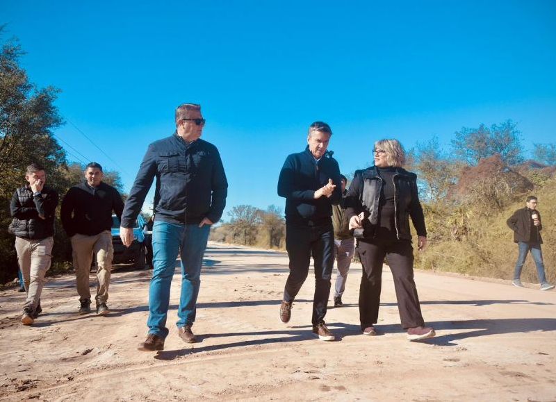 El Gobierno provincial avanza con la pavimentación de la Ruta 30