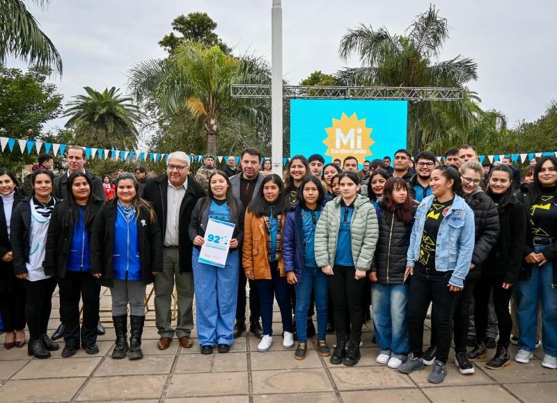 El Gobierno provincial acompañó el aniversario 92 de San Bernardo