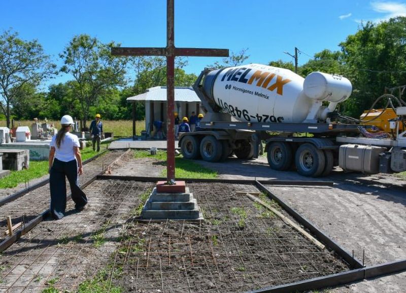 El Municipio de Laguna Blanca invertirá en la refacción y ampliación del Cementerio local