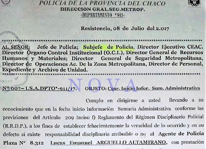 Agente de polic a envi carta al gobernador ser sancionado