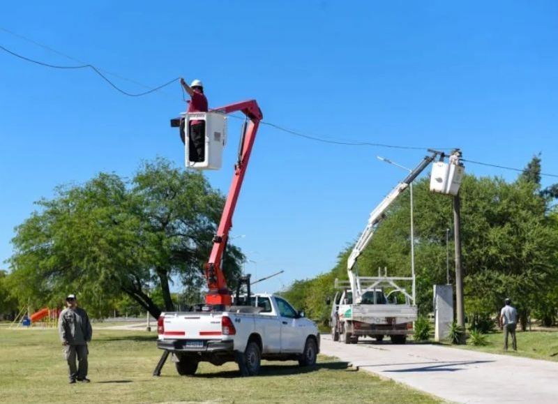 El municipio de Sáenz Peña instaló la cámara de seguridad 1000