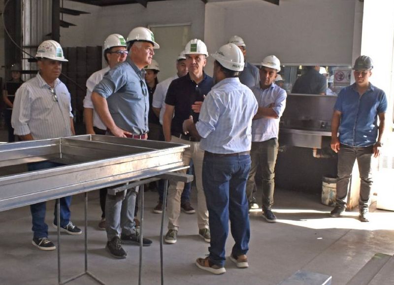 El gobernador Zdero visitó la empresa Palacios Hermanos y destacó el rol en el desarrollo industrial