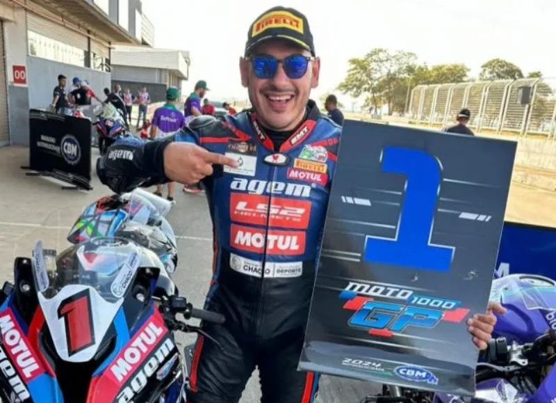 Ramiro Gandola confirmó que será de la partida de la temporada de Moto 1000 GP en Brasil