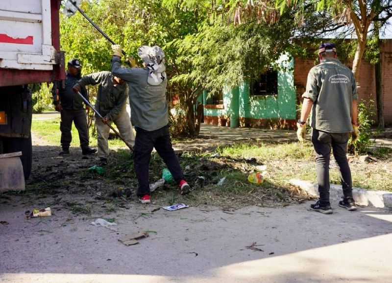 El operativo de descacharrizado sigue avanzando en Barranqueras