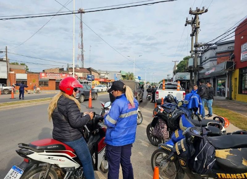 El Municipio de Barranqueras intensifica los operativos de seguridad vial