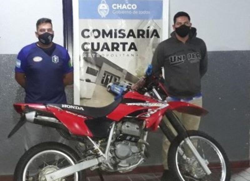 Resistencia vieron a la polic a y descartaron una motocicleta