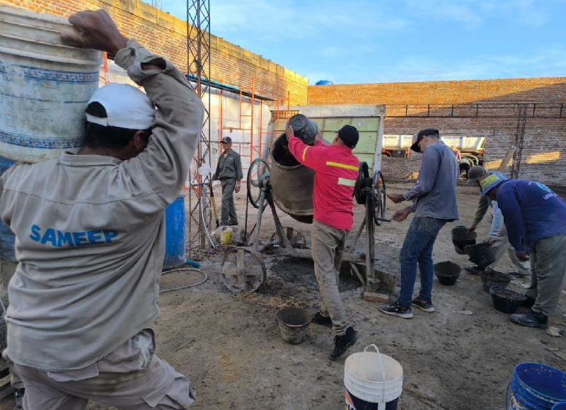 Laguna Blanca avanza con obras históricas financiadas con fondos municipales
