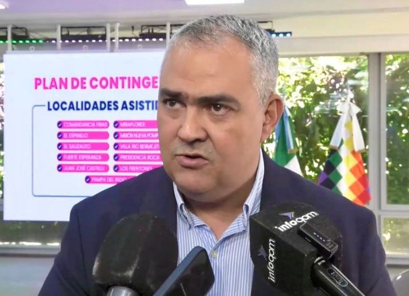 Gutiérrez: “El gobernador Zdero estuvo desde el minuto uno al frente de la emergencia”