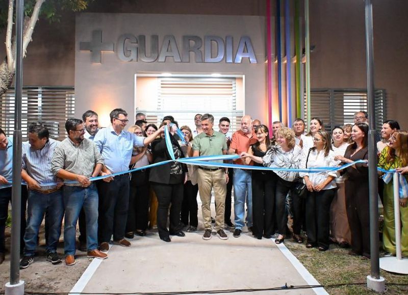 El Gobierno provincial inauguró la Guardia del Hospital de Coronel Du Graty