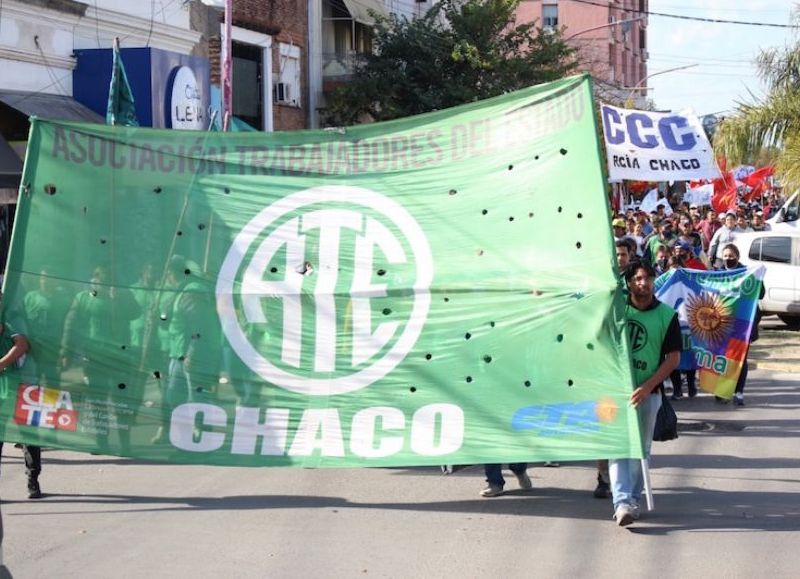 ATE Chaco realizará paro y movilización por la apertura de paritarias