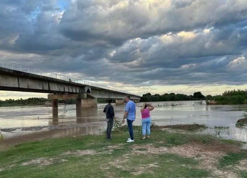 El río Bermejo se mantiene estable y sin riesgo de crecida en el corto plazo