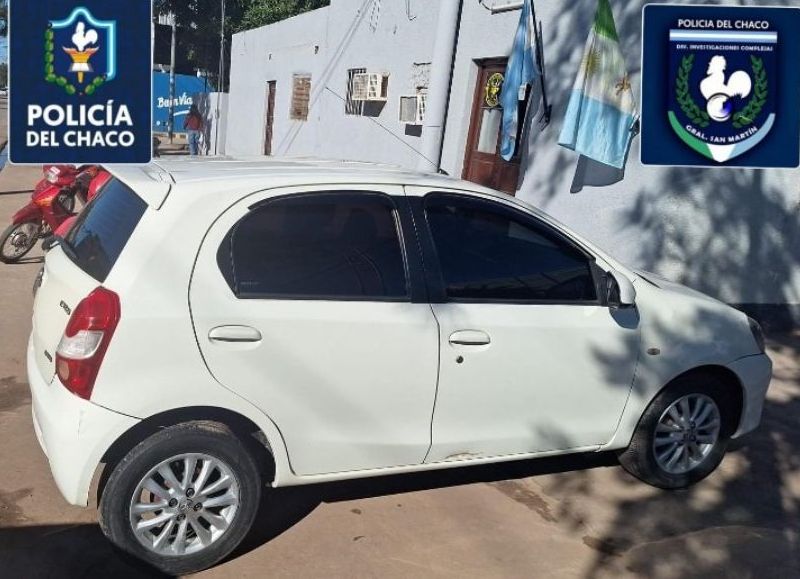 Recuperaron un auto denunciado como robado y un joven quedó demorado en General San Martín