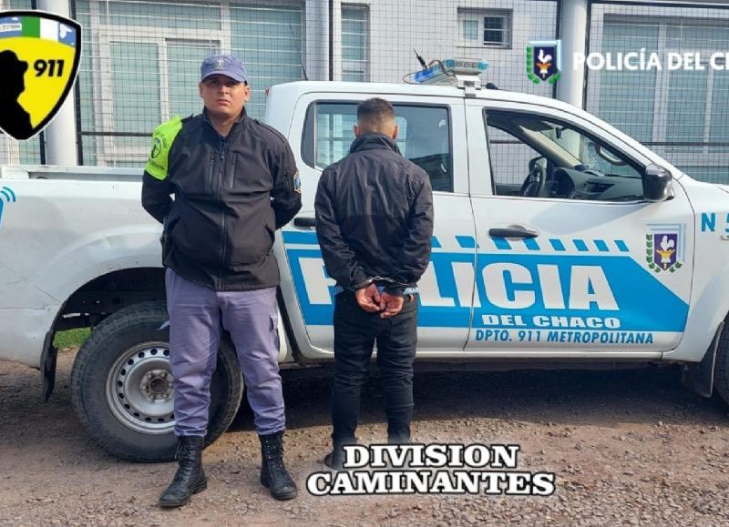 Resistencia: promovía desorden en la vía pública y fue demorado