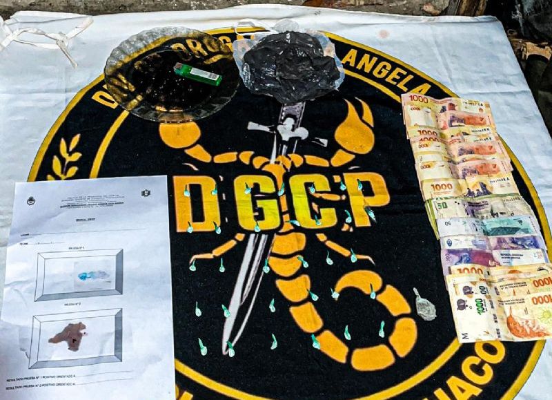 Villa Ángela: detuvieron a dos personas y secuestraron cocaína tras un allanamiento