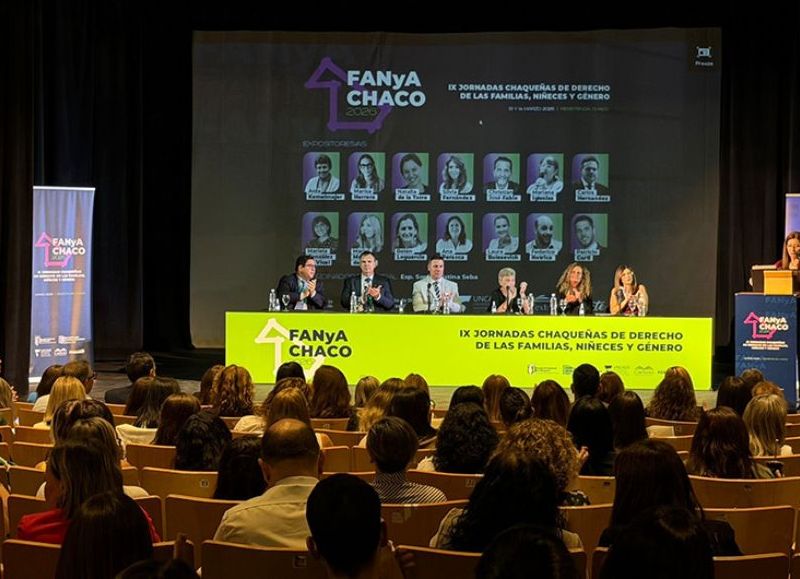 Las Jornadas Chaqueñas de Derecho de las Familias comenzaron en Resistencia
