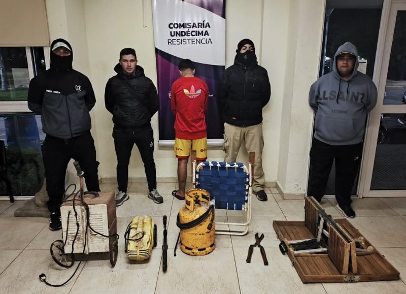 Demoraron a un menor de 16 años transportando objetos robados en Resistencia
