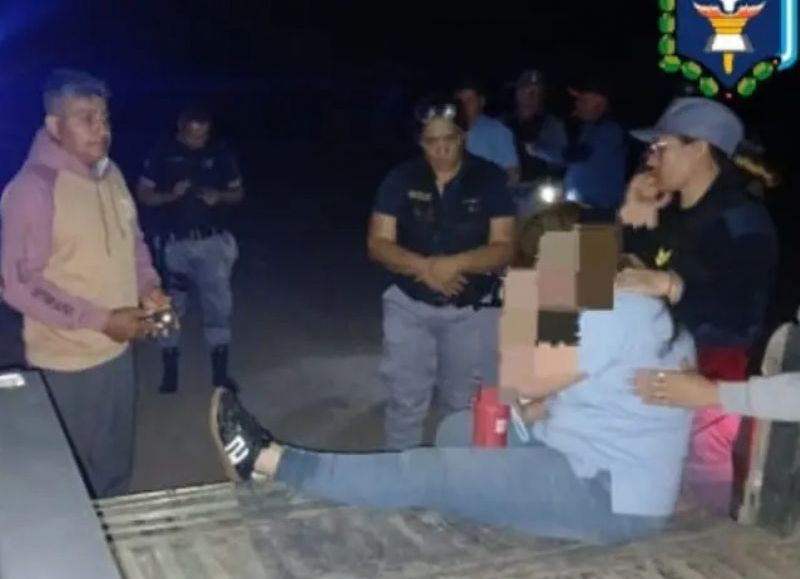 Rescataron a una mujer que huyó al monte tras ser brutalmente golpeada en Sáenz Peña