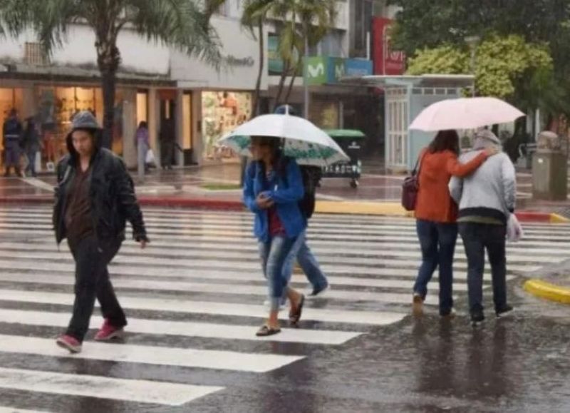Alerta amarilla por lluvias en Chaco: prevén tormentas y descenso de temperatura