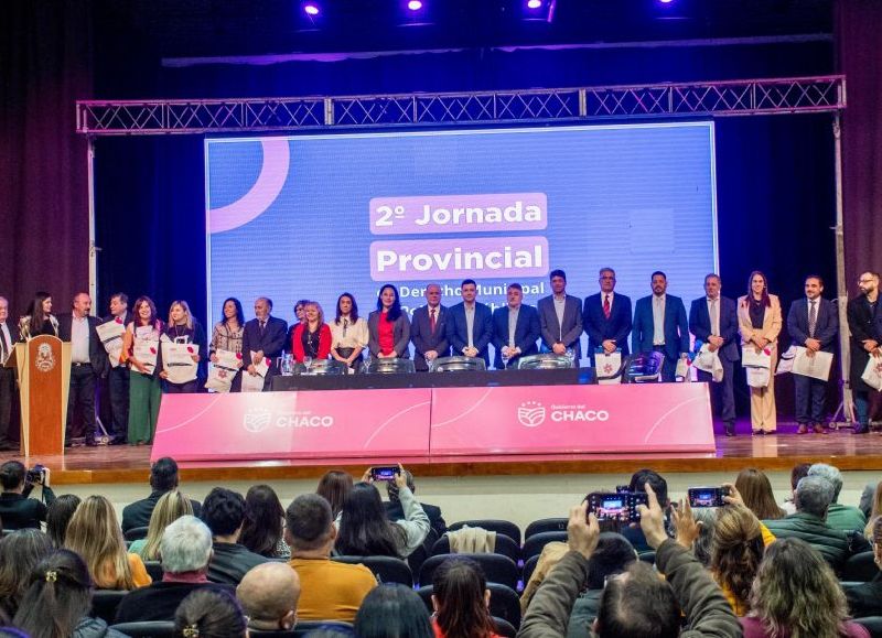 El Gobierno provincial dio inicio a la Jornada de Derecho Municipal y Políticas Públicas en Sáenz Peña