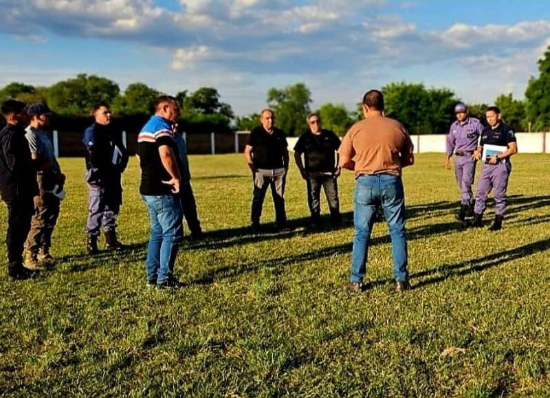 El Instituto del Deporte Chaqueño y el COPROSEDE inspeccionaron clubes locales en San Martín