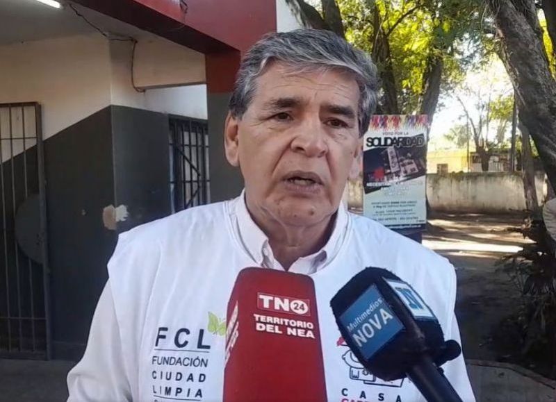 Carlos Alabe, un solidario "empedernido" que sigue adelante a pesar de las complicaciones