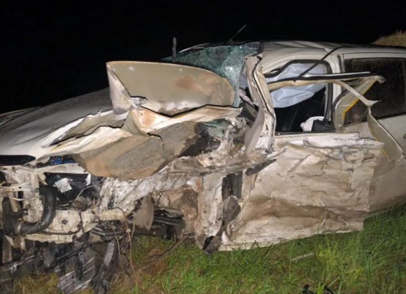 Cuatro heridos de gravedad tras fuerte choque entre dos camionetas en Presidencia de la Plaza
