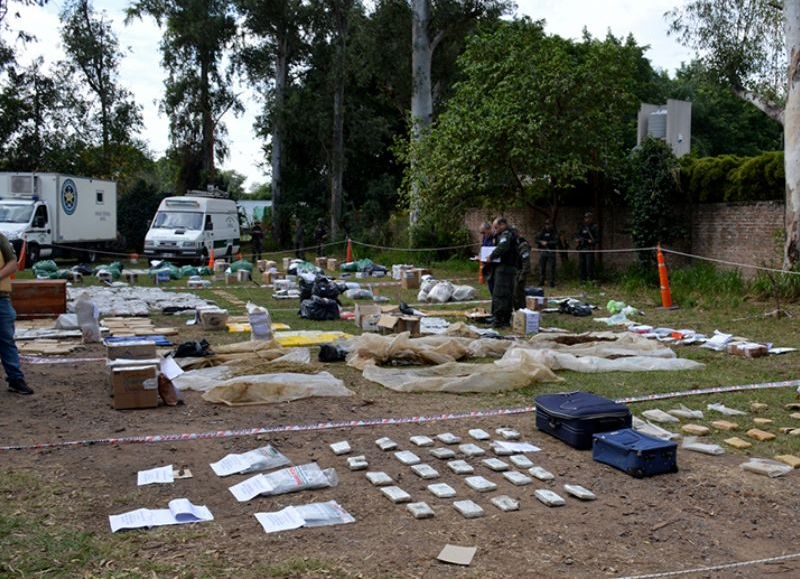 La Justicia incineró casi dos toneladas de estupefacientes en Resistencia
