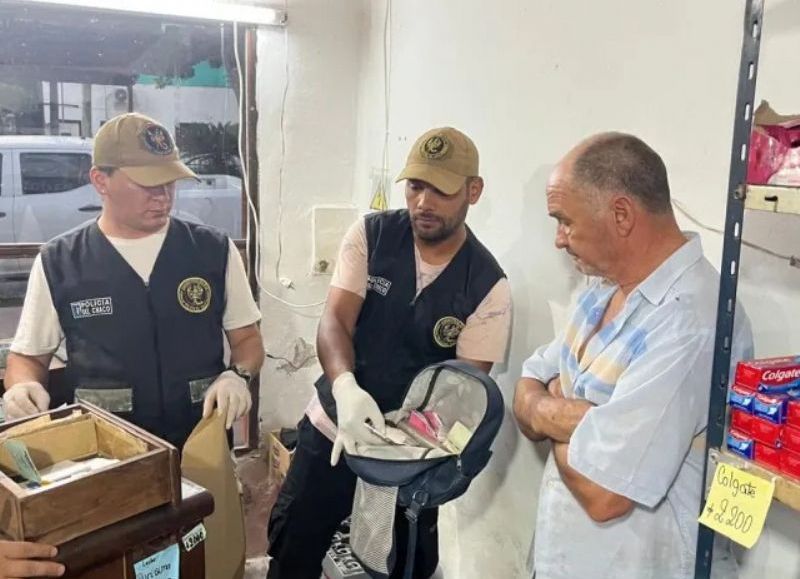 Secuestraron cocaína y detuvieron a una pareja mediante allanamientos en Machagai