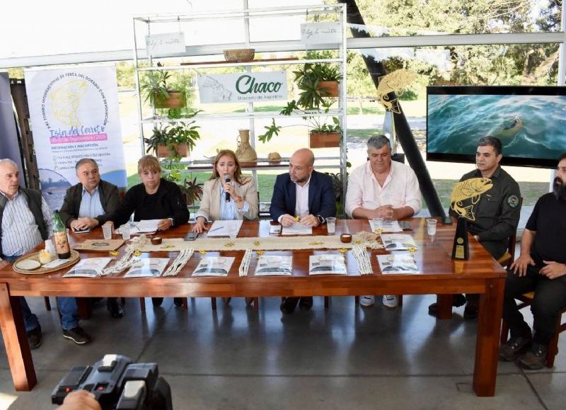 La Provincia presentó el Torneo Internacional de Pesca del Dorado con devolución