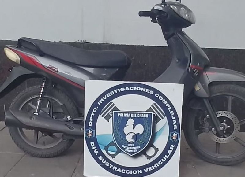 Resistencia: quiso escapar de un control y terminó detenido con una moto robada