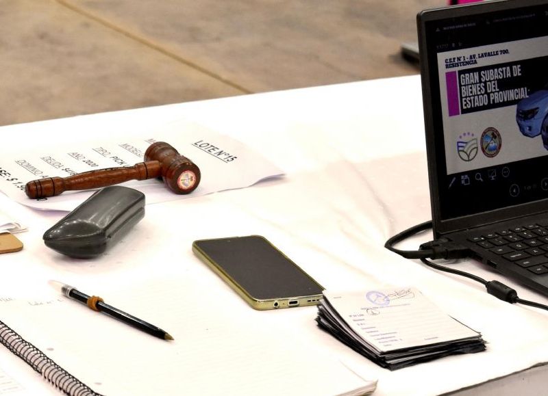 El Gobierno realizó la cuarta subasta de vehículos del Estado provincial