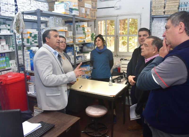 Salud constató el funcionamiento y la atención del centro de salud de Villa Río Negro