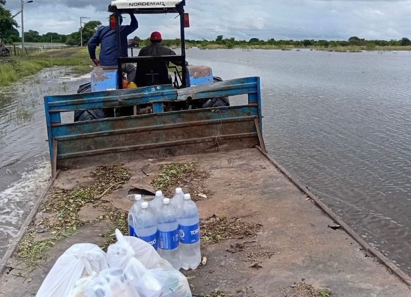 El Gobierno provincial refuerza la asistencia integral en zonas afectadas por las precipitaciones