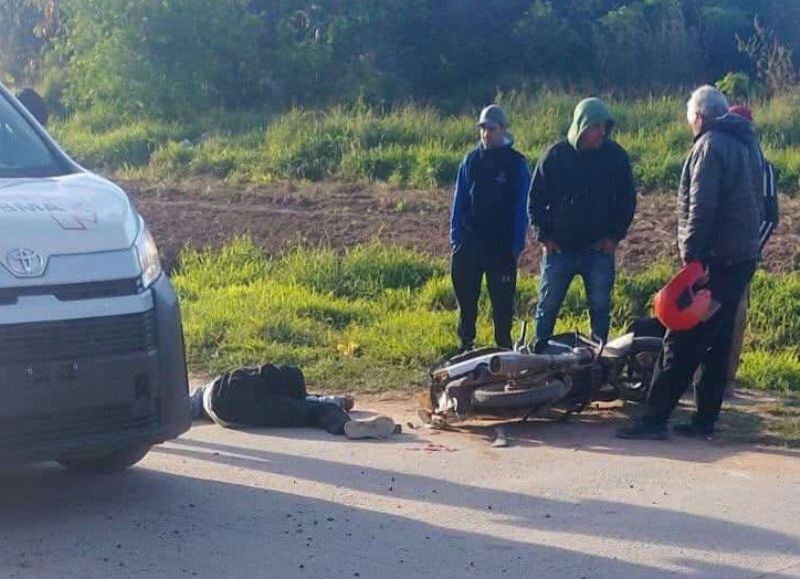 Un motociclista murió aplastado y un camionero terminó detenido en Charata
