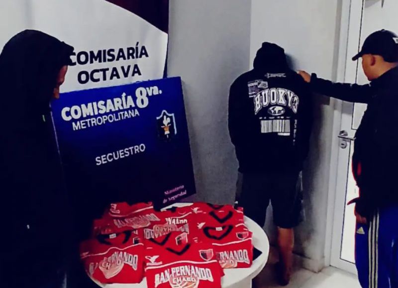 Detuvieron al delincuente que robó elementos del club San Fernando de Resistencia