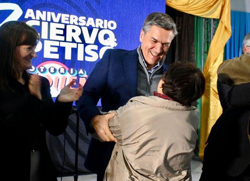 El Gobierno provincial acompañó el aniversario de Ciervo Petiso