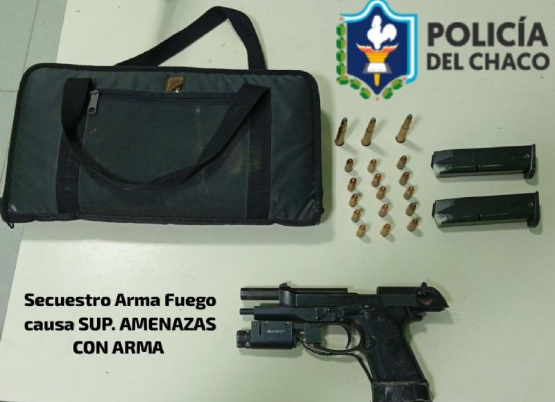 Un hombre amenazó de muerte a su madre y terminó detenido en Las Breñas