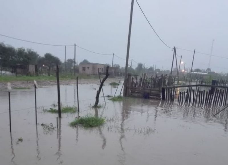 El agua tambi n afecta a Machagai