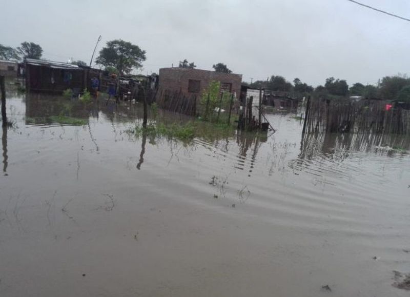 El agua tambi n afecta a Machagai