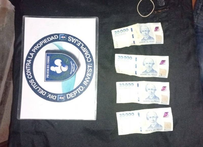Secuestraron dinero y prendas tras una investigación por robo a mano armada en Resistencia