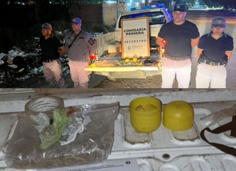 Un sujeto vio el patrullero, "revoleó" un bolso y escapó a toda velocidad en Resistencia