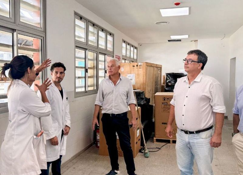 El Gobierno provincial avanza en obras y equipamiento para fortalecer el hospital Perrando