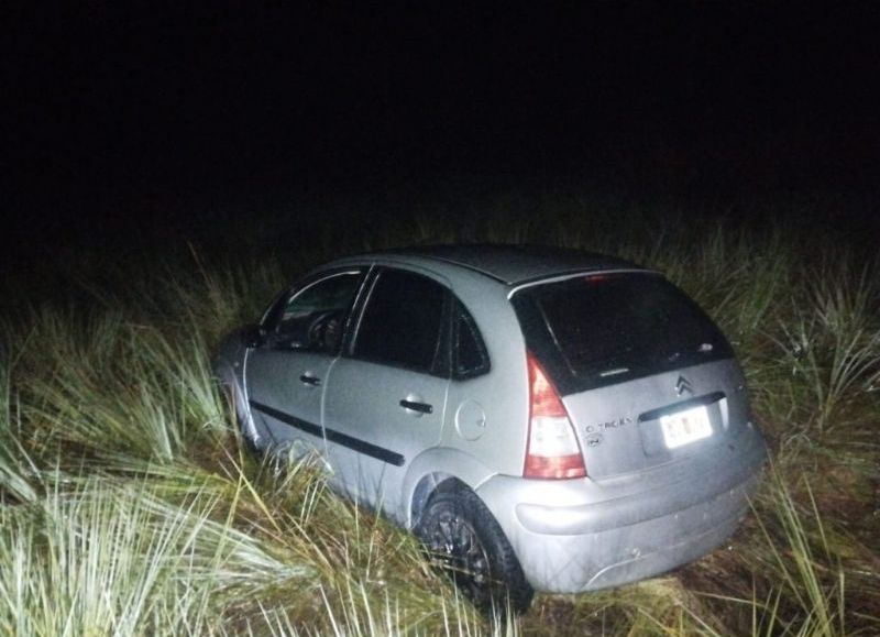 Automovilista despistó en Ruta 11 tras quedarse dormido al volante
